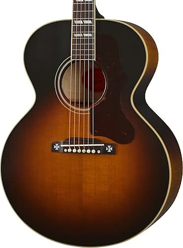 

Gibson Custom Historic 1952 J-185 Vintage Sunburst VOS с футляром Gibson Custom Historic J-185 w/case