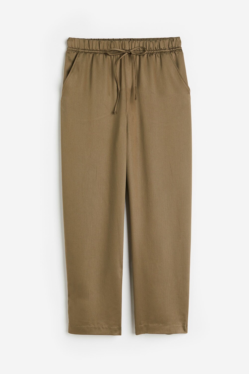 

Брюки H&M Lyocell-blend, хаки
