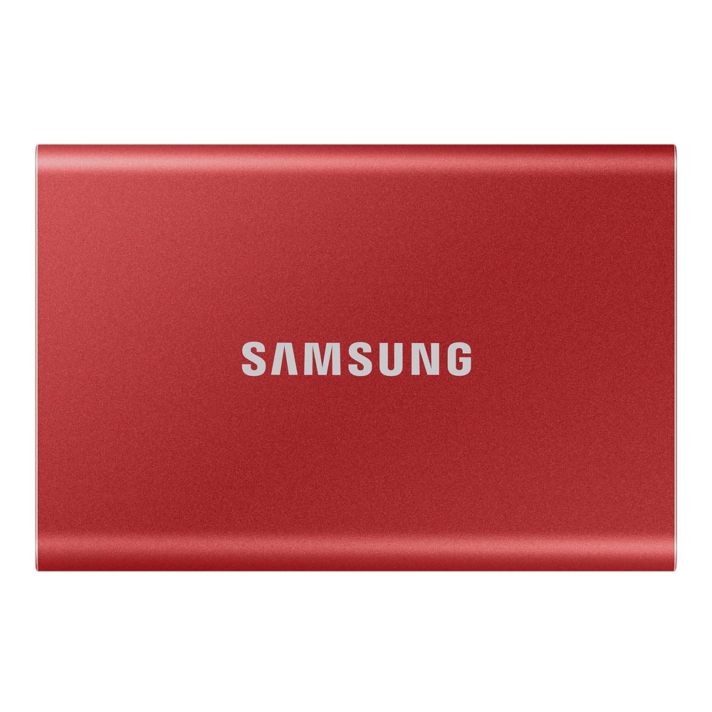 Внешний диск SSD Samsung T7, 2ТБ, красный
