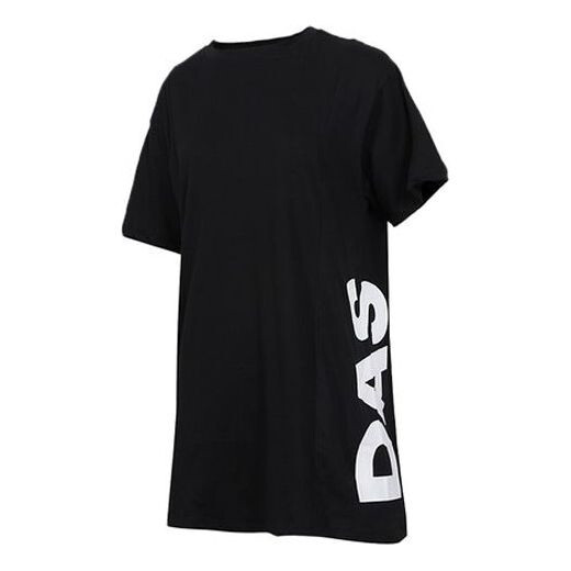 

Футболка Adidas Side Large Alphabet Printing Short Sleeve Black, Черный