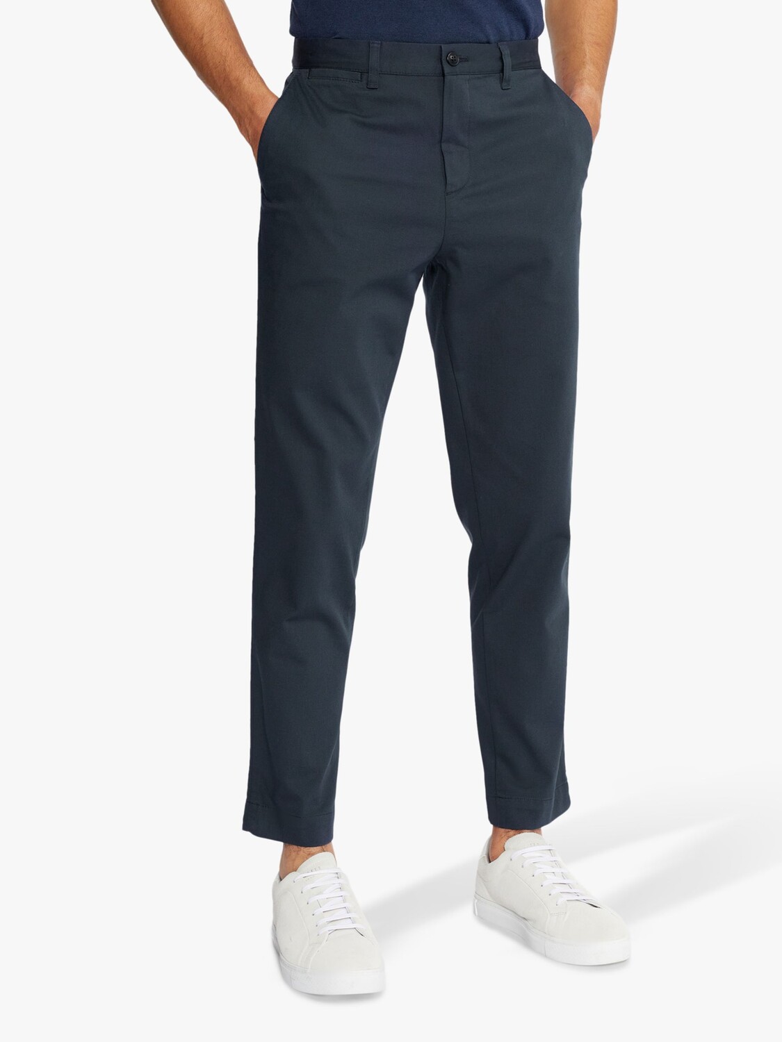 

Повседневные брюки-чиносы Ted Baker Genbee, темно-синие, Синий