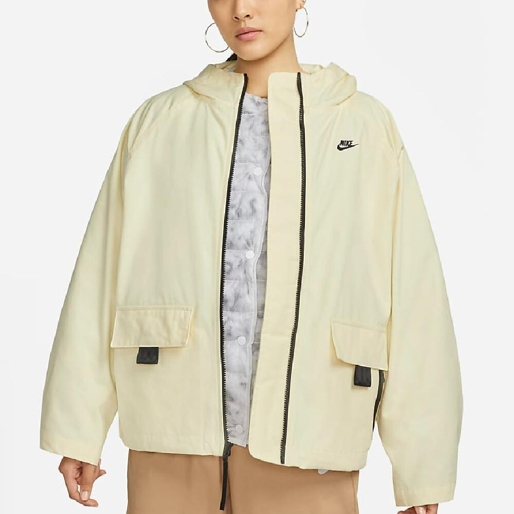 

Куртка Nike Sportswear Therma Fit Tech Pack, желтый/черный/светло-серый