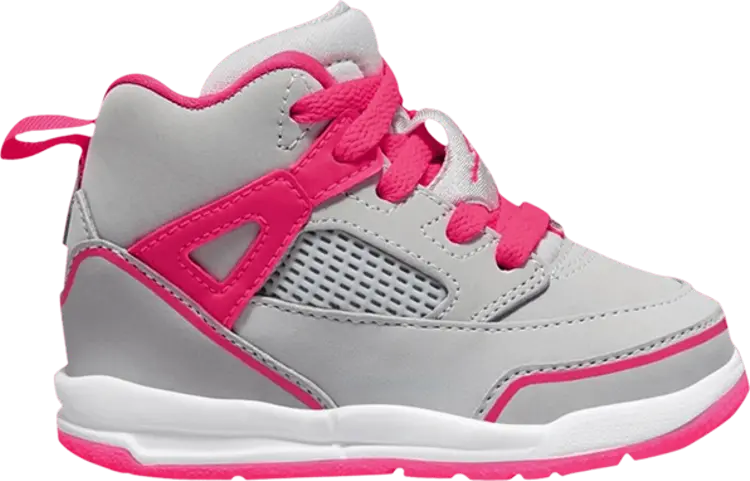 

Кроссовки Jordan Spizike TD Wolf Grey Racer Pink, серый