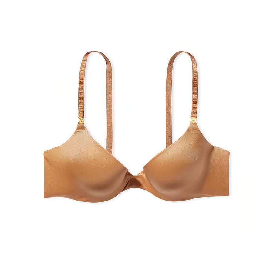 Бюстгальтер Victoria's Secret Icon Very Sexy Smooth Push-Up Demi, карамельный бюстгальтер oysho push up classic in polyamide черный