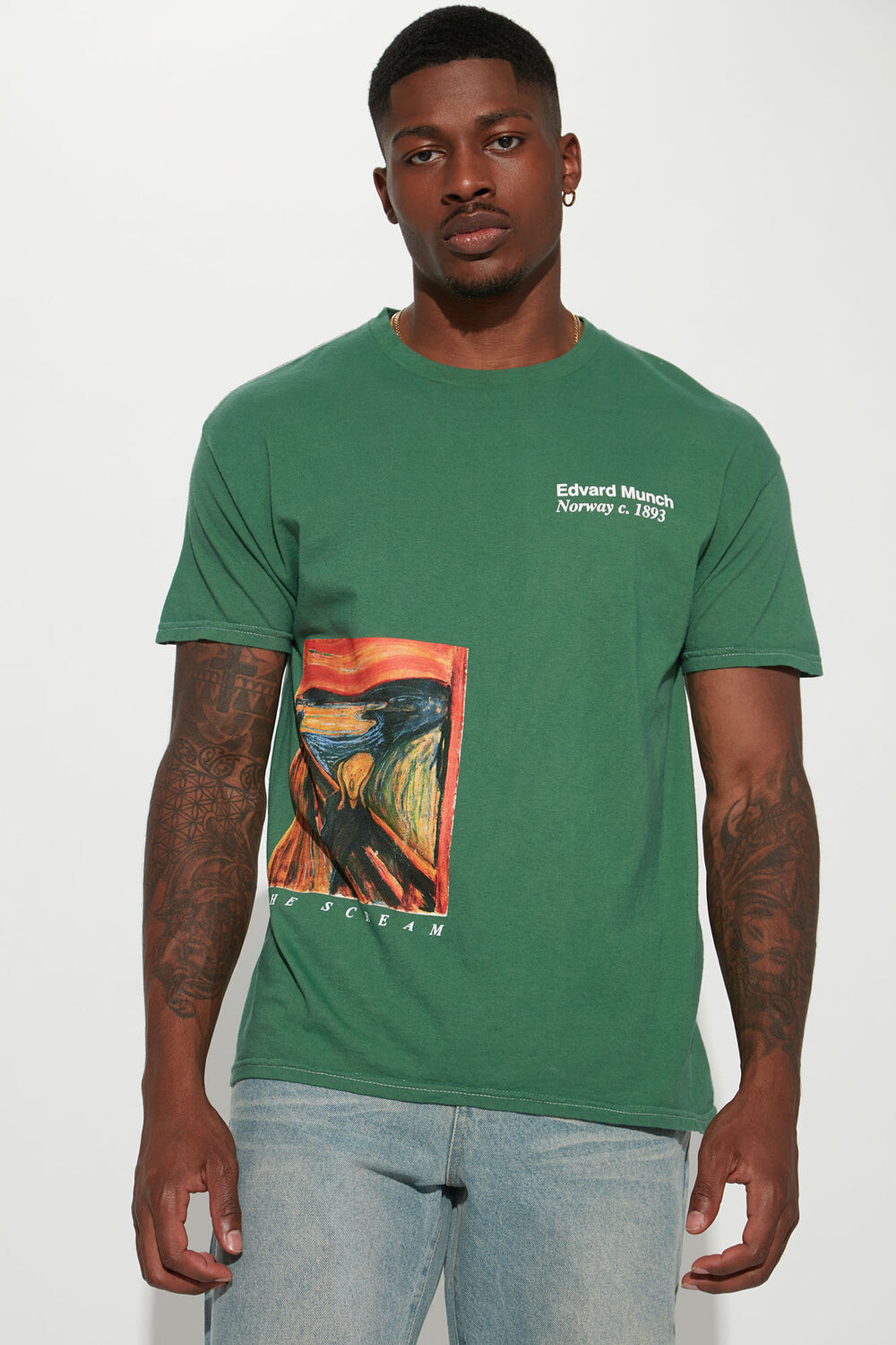 

Футболка Fashion Nova ART1230XX, зеленый