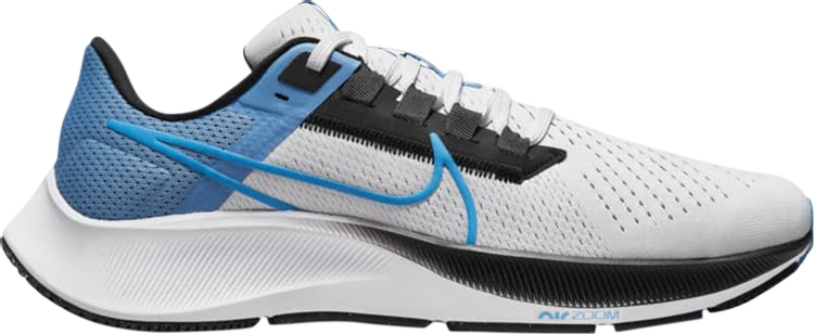 Кроссовки Nike Air Zoom Pegasus 38 'Pure Platinum Photo Blue', белый - фото