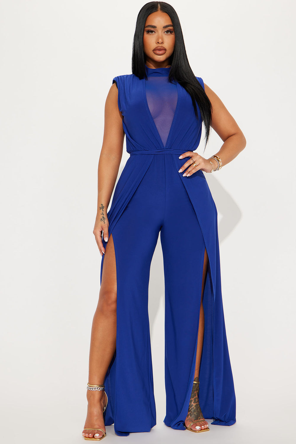 Комбинезон кобальт. Jiscar Jumpsuit (Purple).