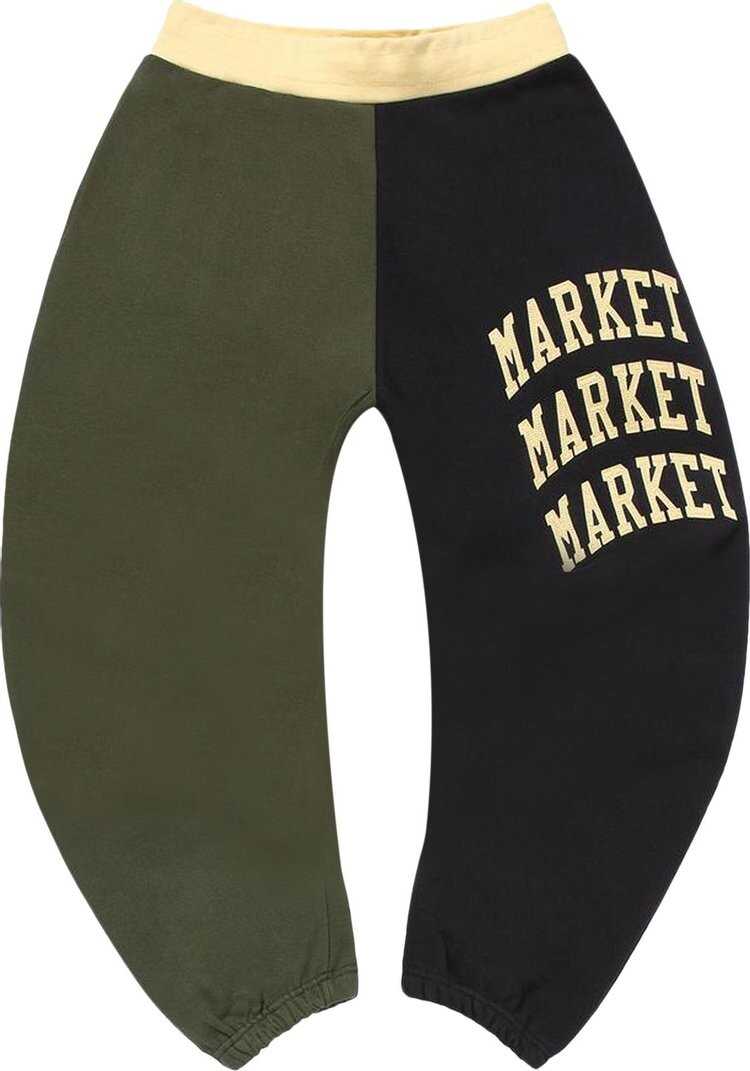 

Спортивные брюки Market Colorblcok Sweatpants 'Black/Grey', разноцветный