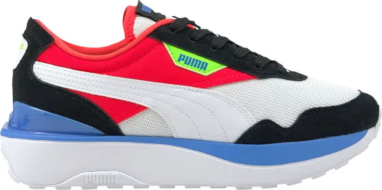 

Кроссовки Puma Wmns Cruise Rider White Sunblaze, красный