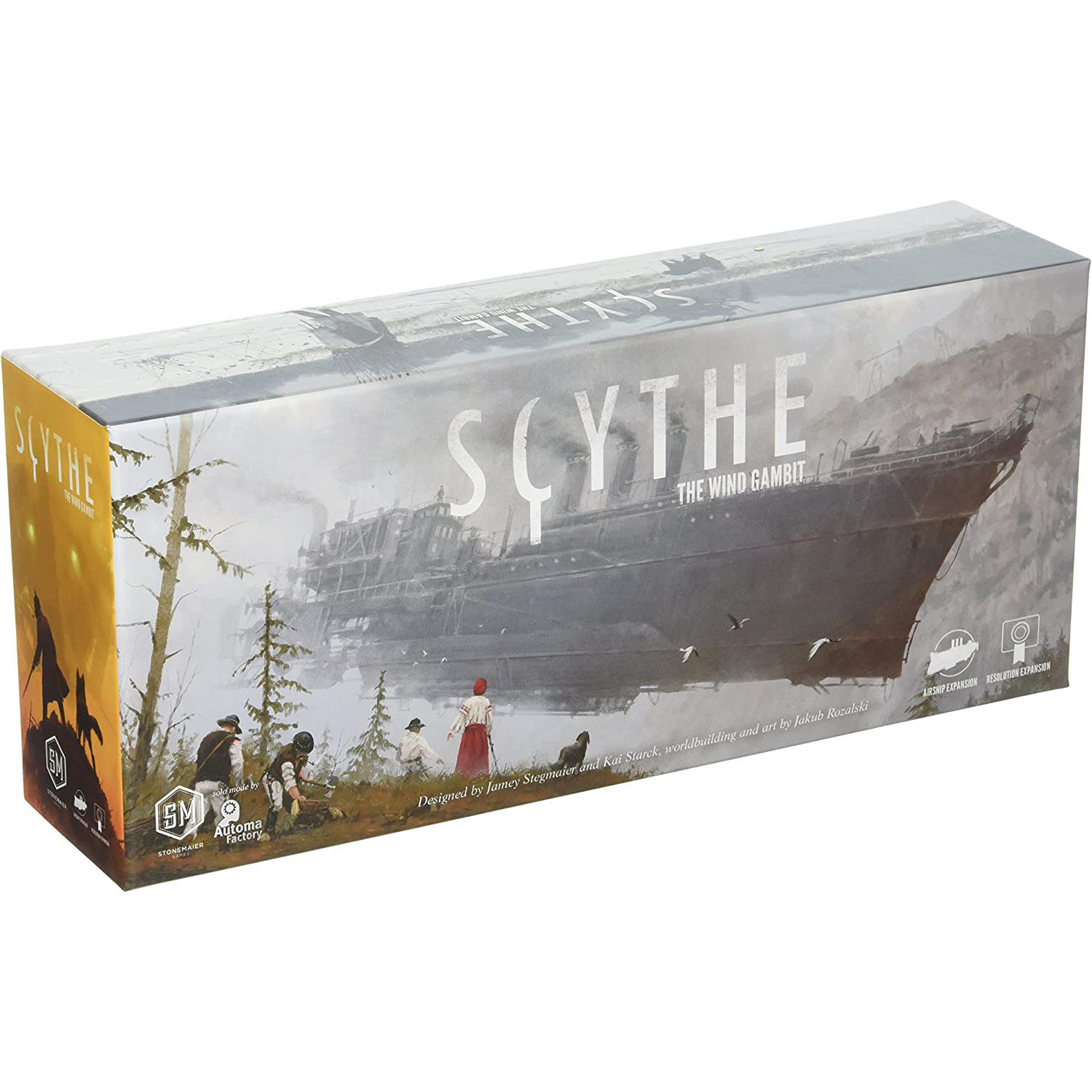 Настольная игра Stonemaier Games Scythe: The Wind Gambit вентилятор scythe kf9225fd23r p