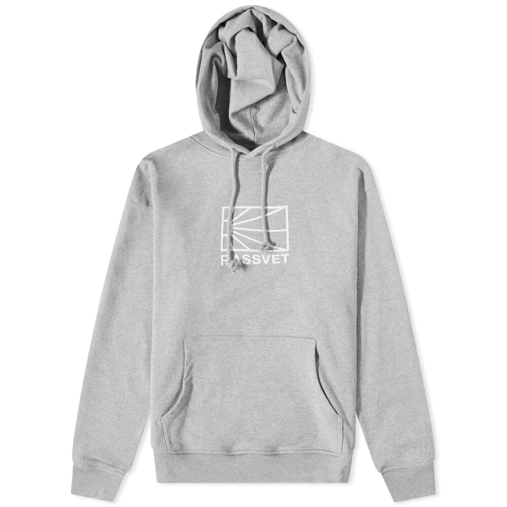 

Толстовка PACCBET Logo Popover Hoody, Серый