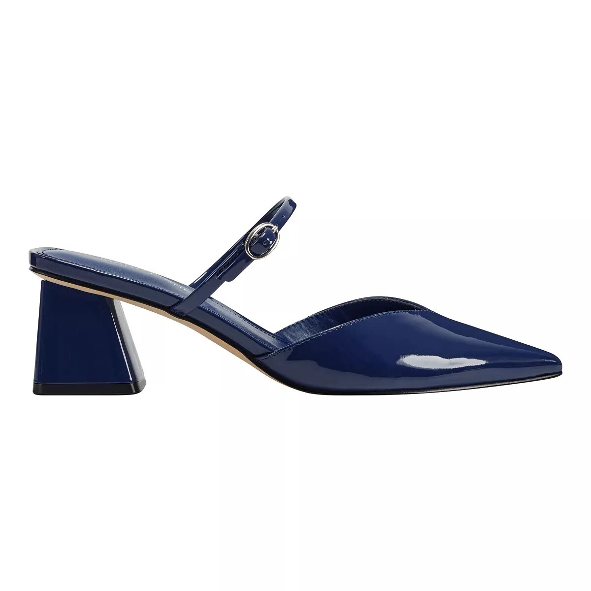 

Туфли-лодочки Marc Fisher Lakey Pointy Toe Block Heel, темно-синий