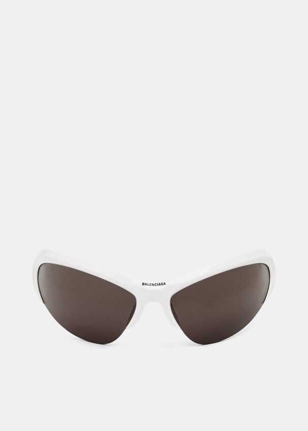 

Солнечные очки BALENCIAGA Wire Cat sunglasses, белый