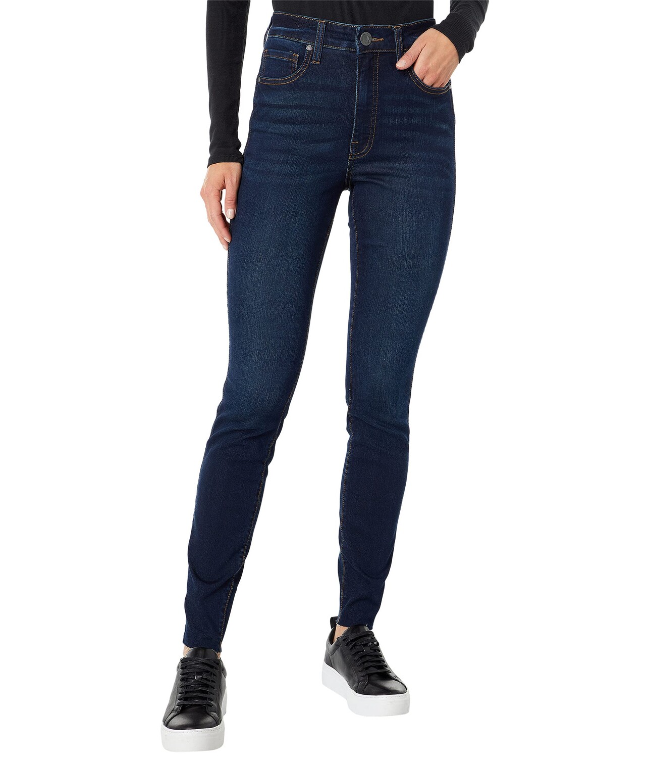 

Джинсы KUT from the Kloth, Connie High-Rise Ankle Skinny Long Inseam in Alter
