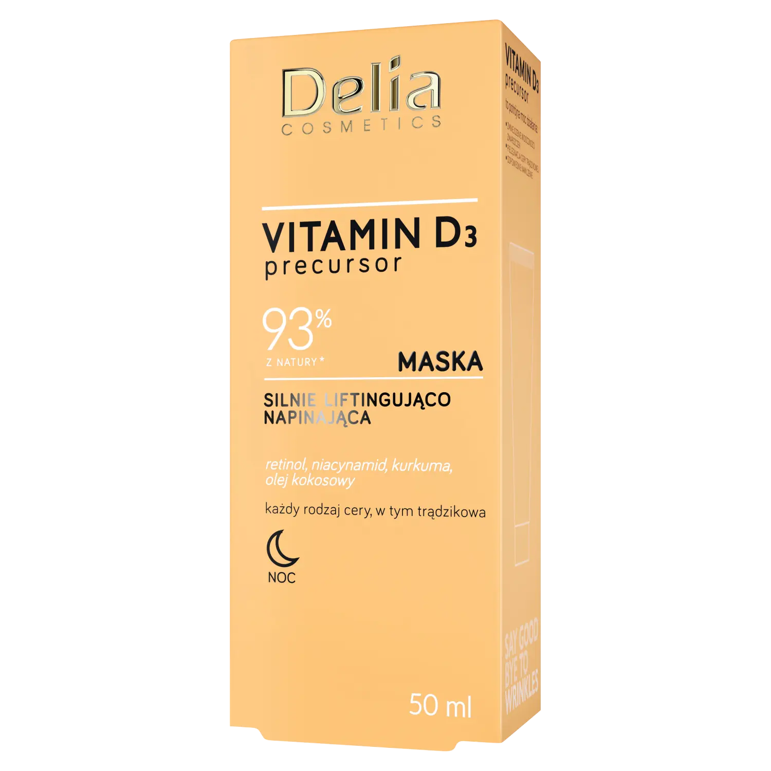 

Delia Vitamina D3 лифтинговая маска для лица, 50 мл