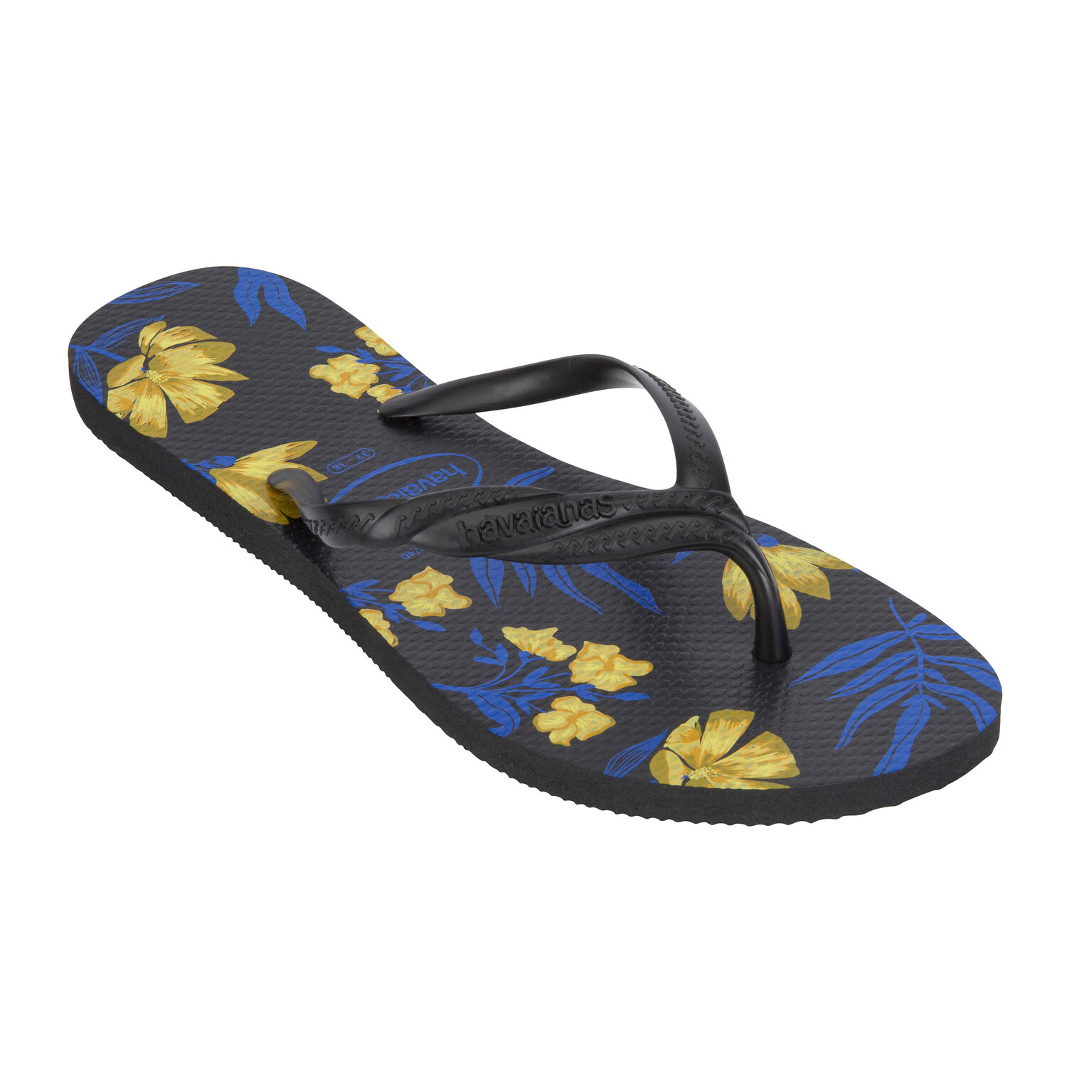

Вьетнамки HAVAIANAS Цветочные женские черные, черный / цветной