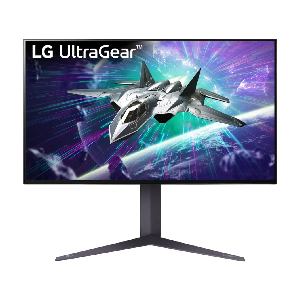 Монитор LG UltraGear 27GR95UM-B, 27, 4K 3840x2160, 160 Гц, Nano IPS mini-LED, черный монитор lg 27uq750 27 4k nano ips 144 гц черный серебристый