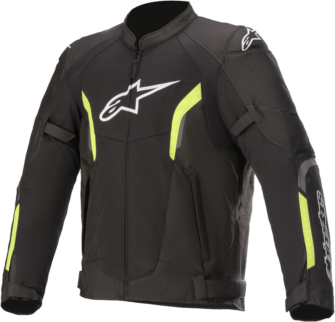 Куртка Alpinestars AST-1 V2 Air мотоциклетная текстильная, черно-желтая