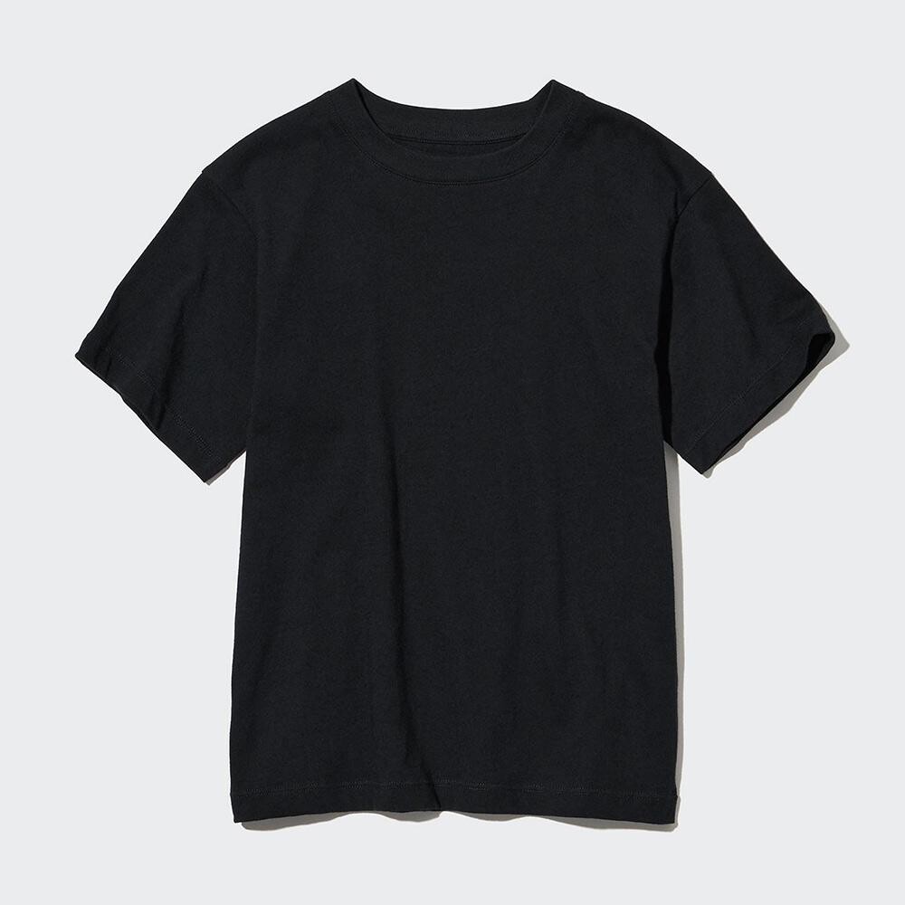 

Футболка хлопковая унисекс Uniqlo, черный
