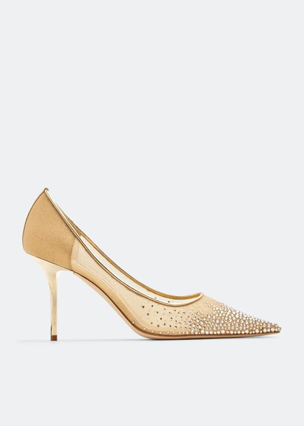 

Туфли JIMMY CHOO Love 85 pumps, золотой