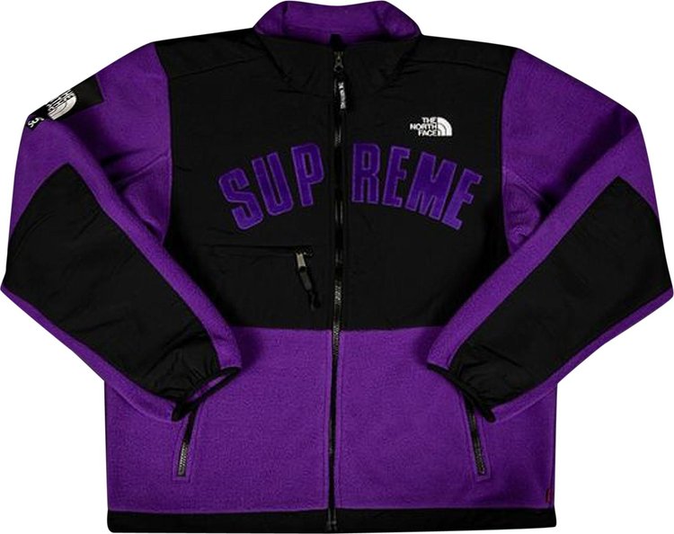 The north face purple on sale fleece