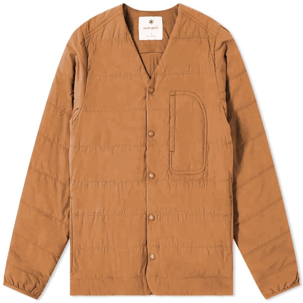

Джемпер Snow Peak Flexible Insulated Cardigan, Коричневый