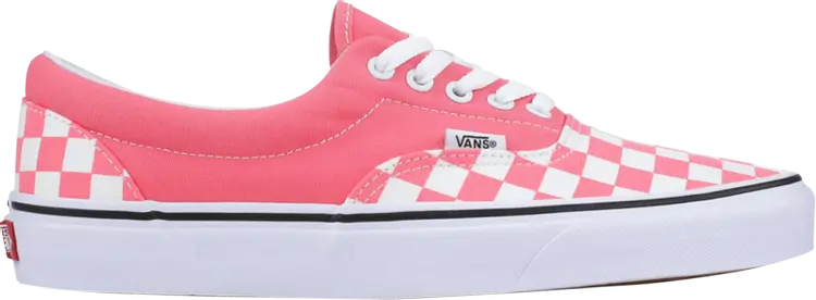 

Кеды Vans Era Checkerboard - Strawberry Pink, розовый