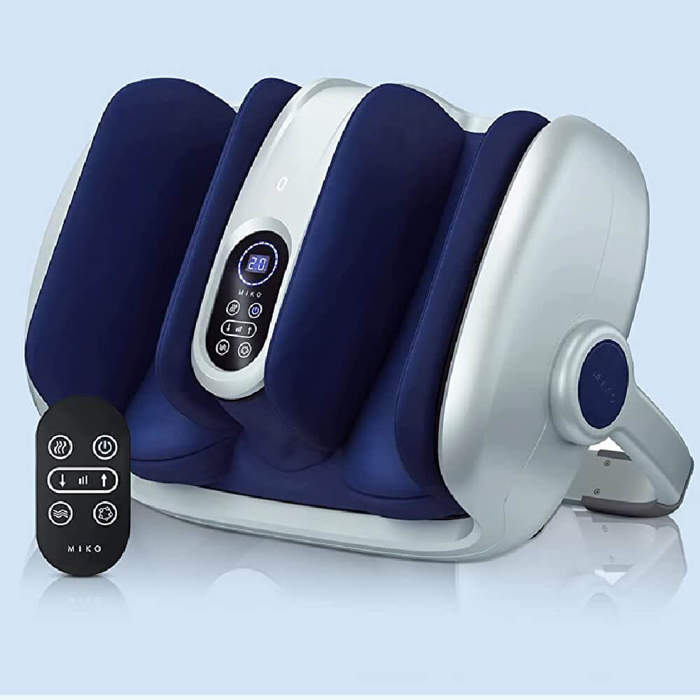 Массажер для ног Miko Shiatsu Foot Machine, серый/синий – заказать по  доступной цене из-за рубежа в «CDEK.Shopping»