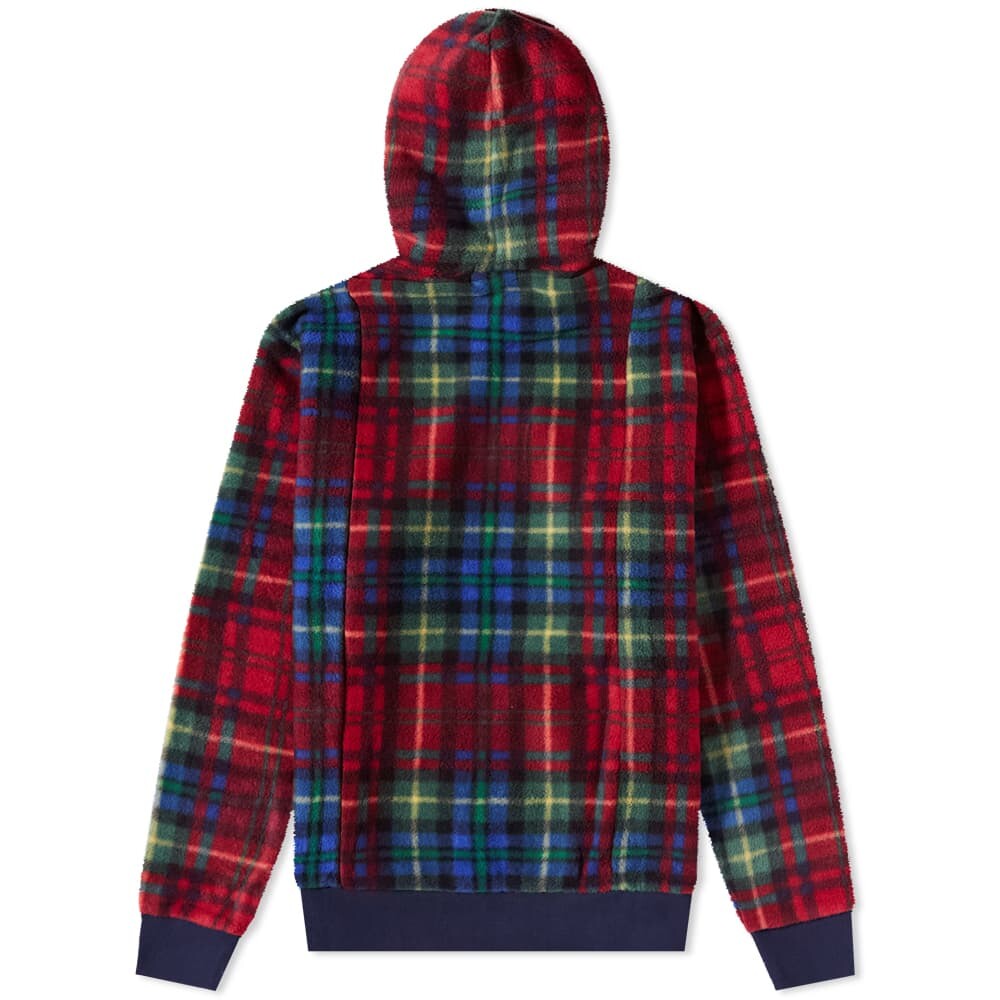 

Толстовка Polo Ralph Lauren Sherpa Plaid Popover Hoody