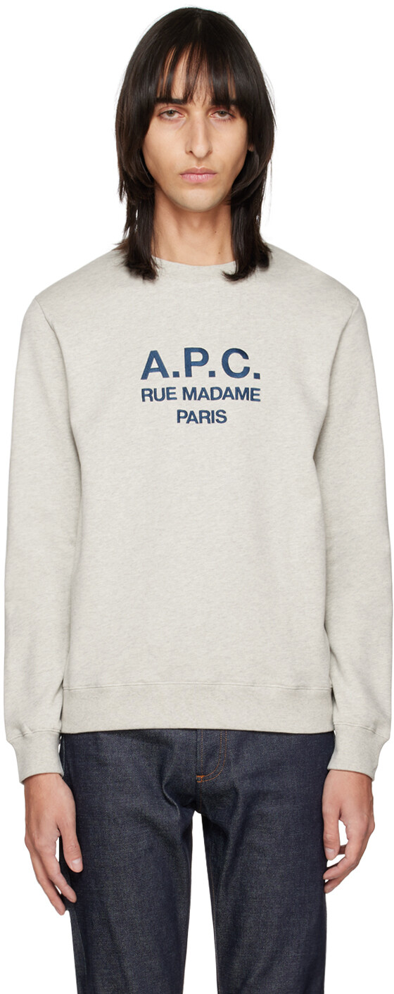 

Серый свитшот \Руфус\"" A.P.C.