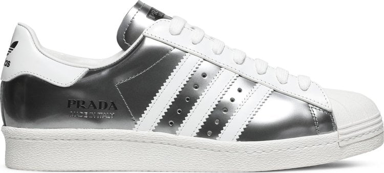 Superstar metallic shop zilver