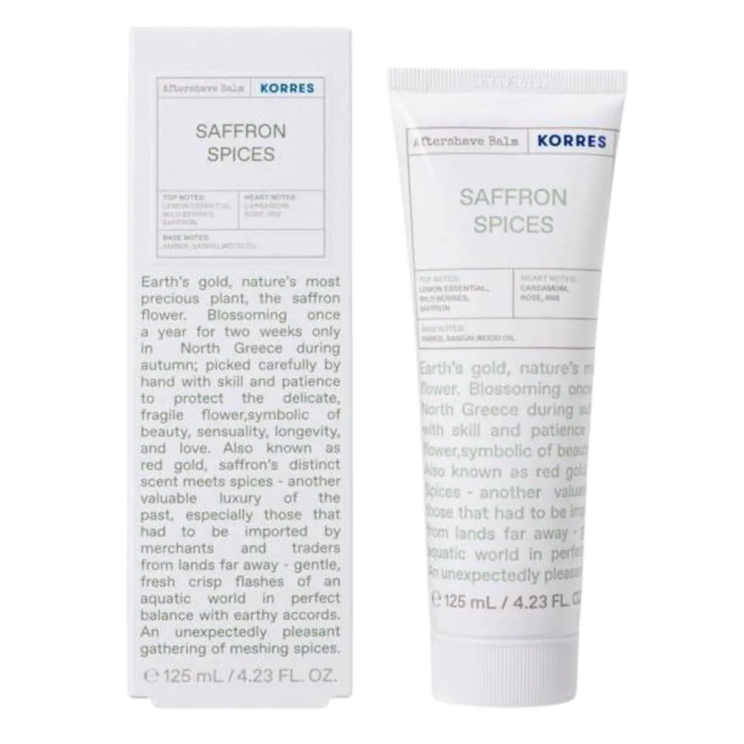 

Korres Saffron Spices бальзам после бритья, 125 мл
