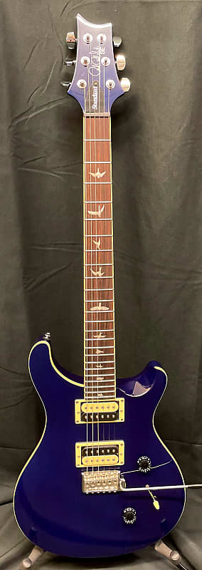 PRS SE Standard 24 Электрогитара прозрачная синяя с чехлом PRS SE Standard 24 Electric Guitar w/Gigbag