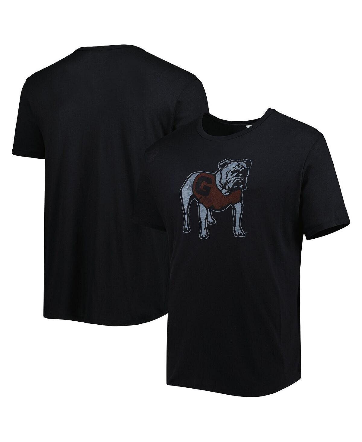 

Мужская черная футболка с логотипом georgia bulldogs в винтажном стиле Alternative Apparel, черный