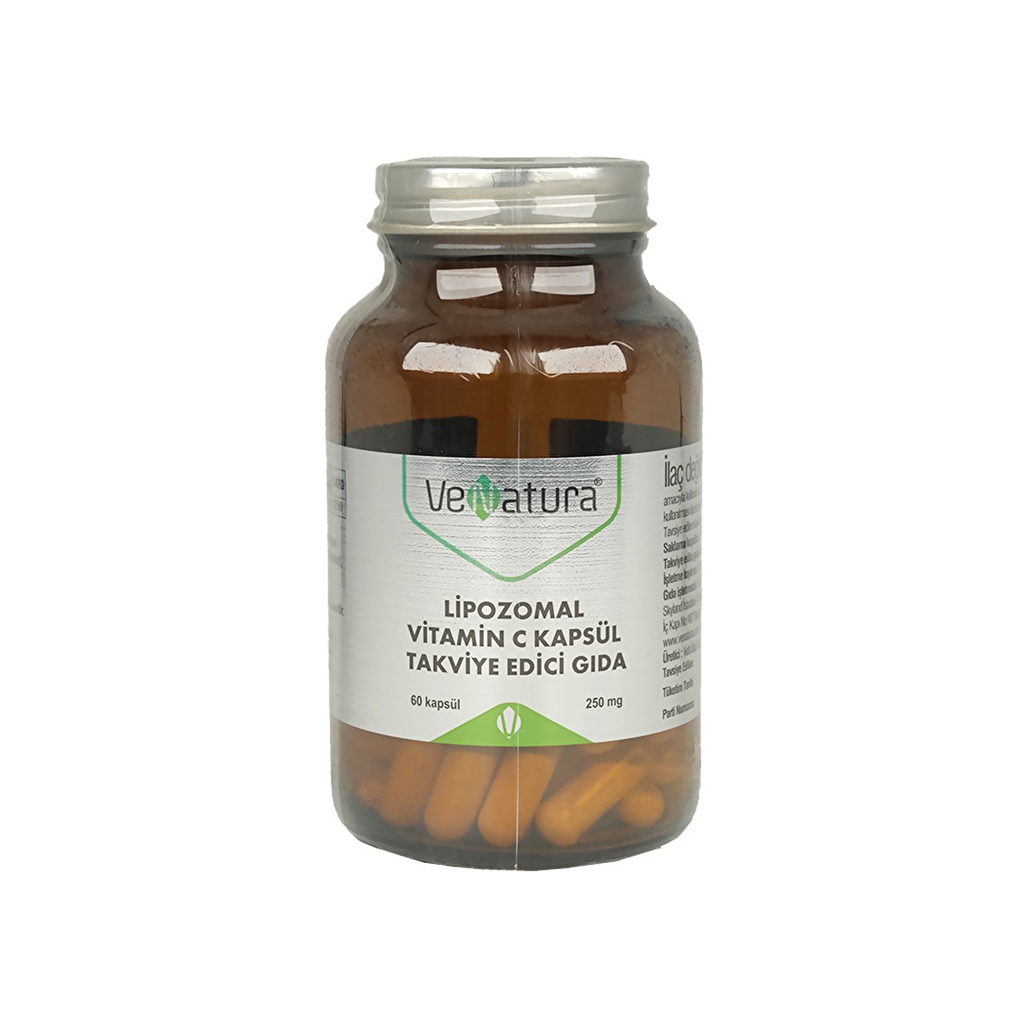Липосомальный Витамин С Venatura, 60 капсул vitamin c with flavonoids 180 capsules