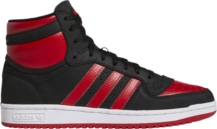 Кроссовки Adidas Top Ten RB 'Black Red', черный - фото