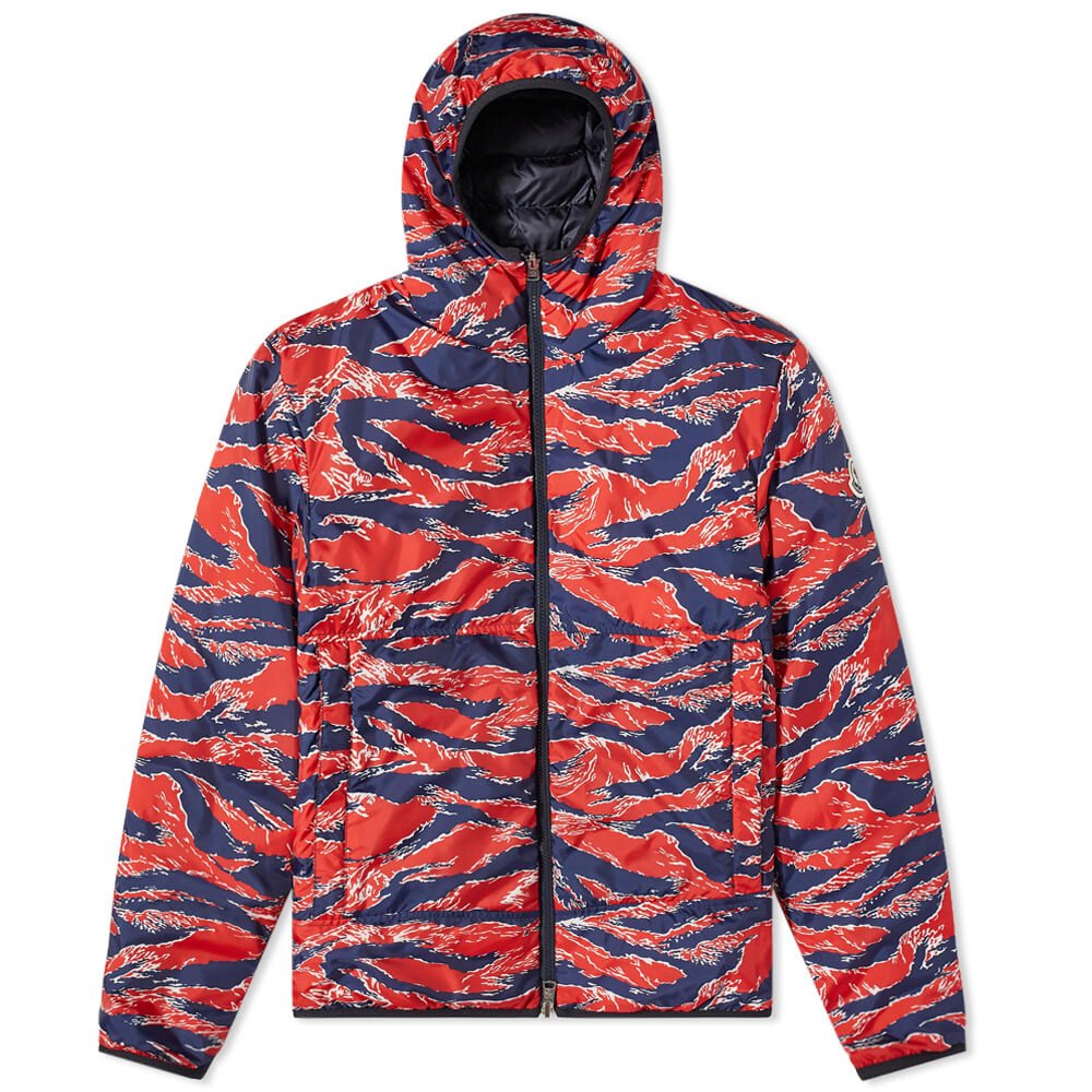 

Двусторонний камуфляжный пуховик Bressay Moncler, Серый