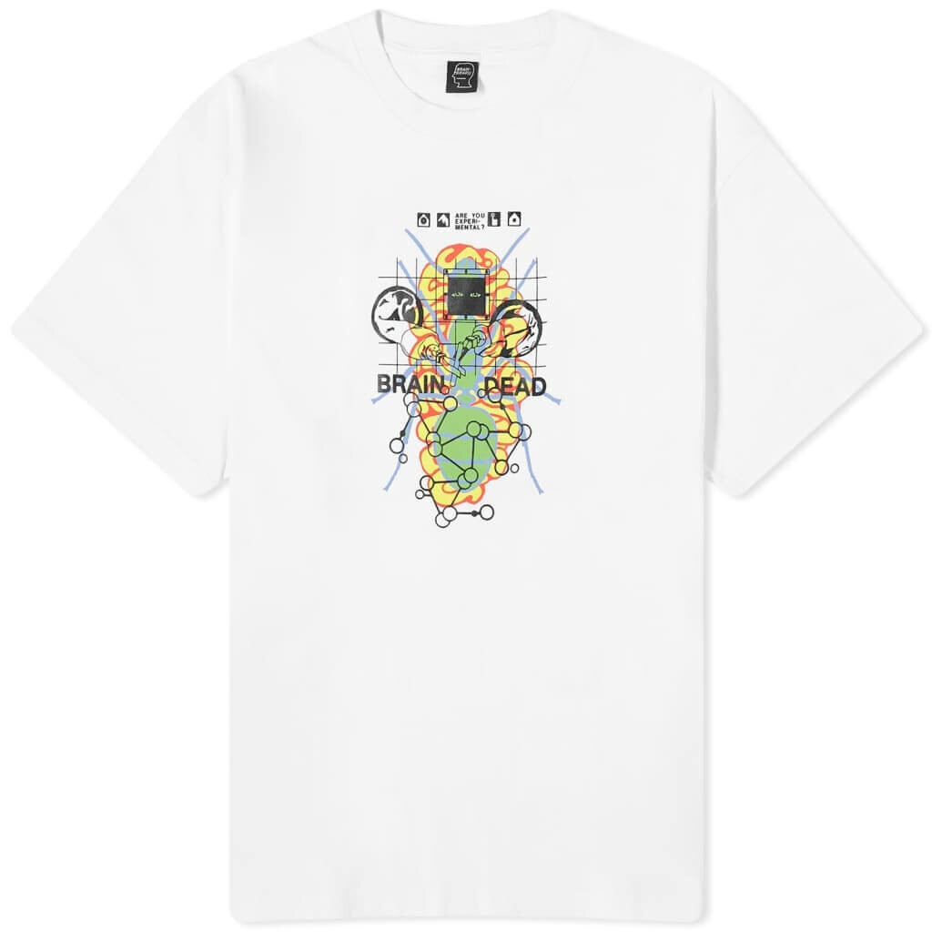 

Футболка Brain Dead Future Sounds, белый