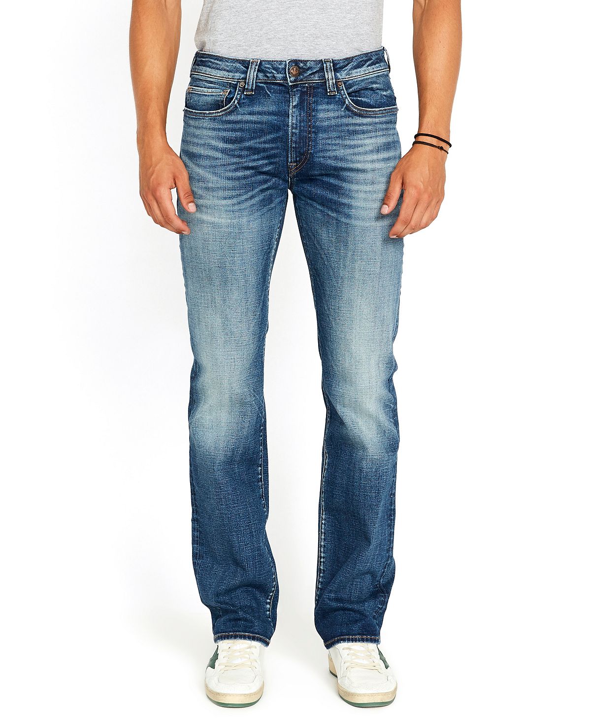 Мужские свободные эластичные джинсы driven Buffalo David Bitton, мульти форма в виде кленового листа