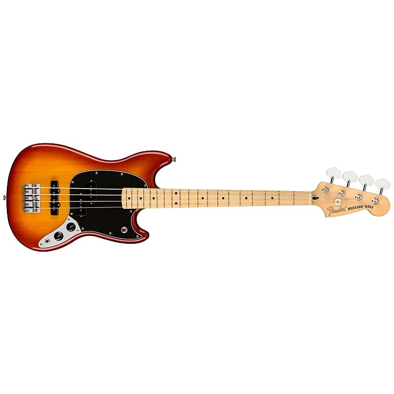 

Fender Player Mustang Bass PJ, кленовый гриф, Sienna Sunburst Player Mustang PJ