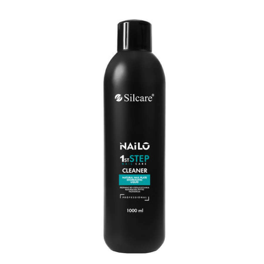 Silcare Nailo 1st Step Nail Cleaner жидкость для обезжиривания ногтевой пластины 1000мл жидкость для обезжиривания ногтевой пластины подолджест дегидратор 10 мл