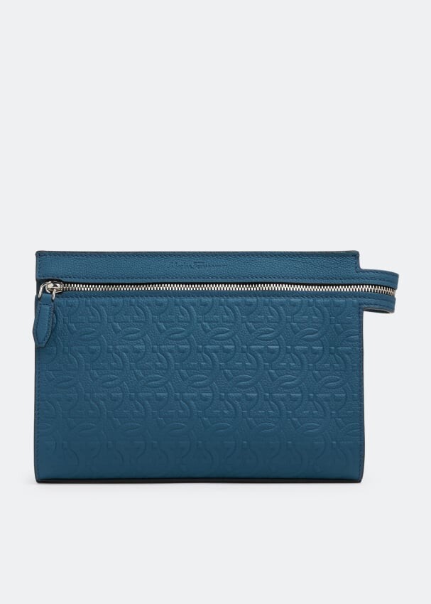 

Сумка FERRAGAMO Travel pouch, синий