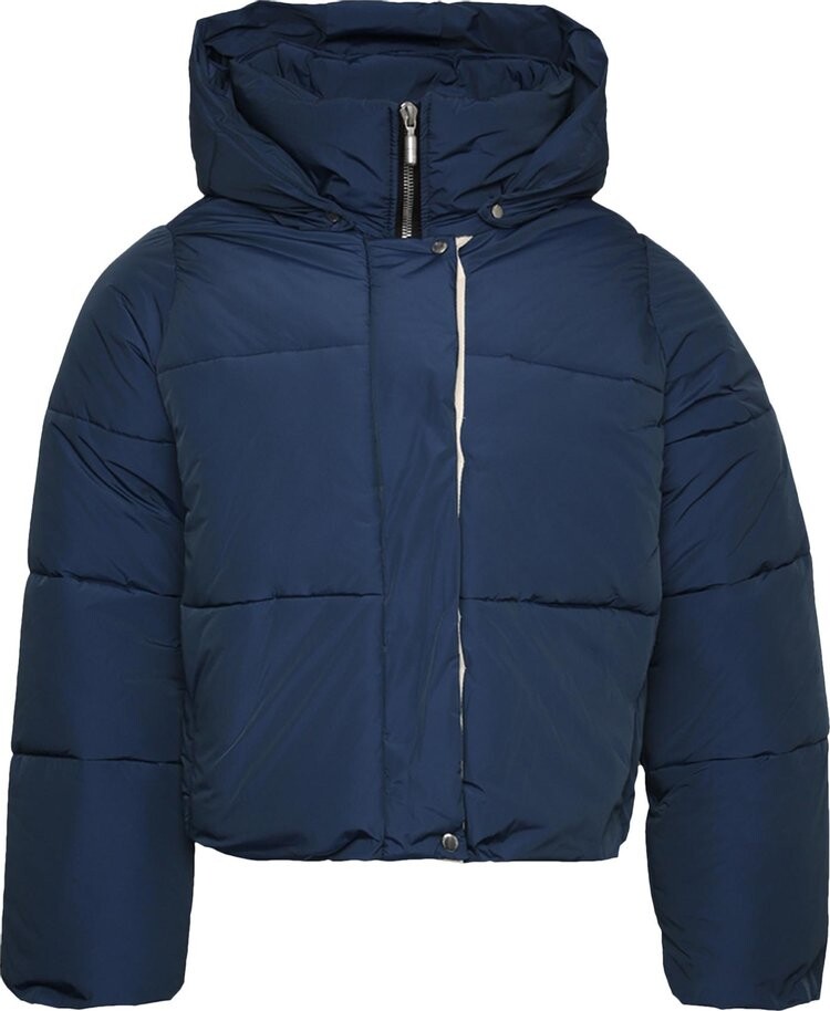 

Пуховик Rhude Logo Puffer Jacket 'Navy', синий