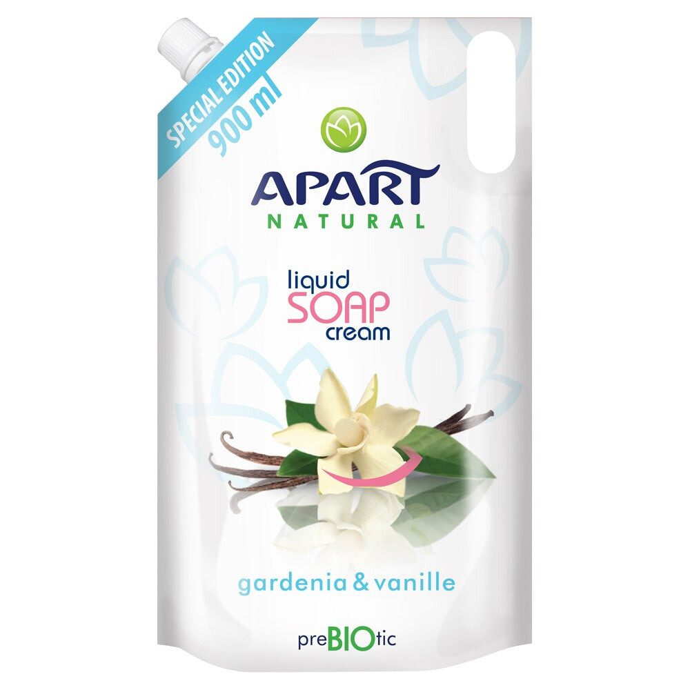 

Apart Natural Prebiotic Refill Creamy жидкое мыло с гарденией и ванилью 900 мл