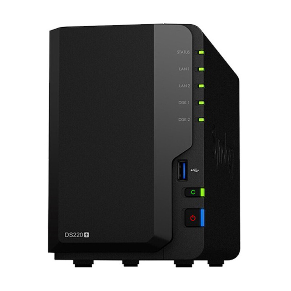 

Сетевое хранилище Synology DS220+ с 2 жесткими дисками Seagate IronWolf ST2000VN004 емкостью 2 ТБ