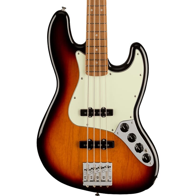 

Fender Player Plus Jazz Bass - Накладка на гриф Pau Ferro, 3 цвета Sunburst