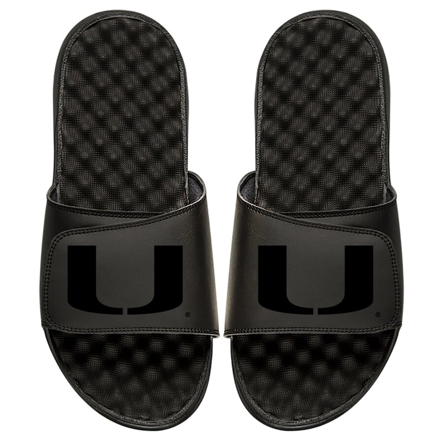 

Шлепанцы ISlide Miami Hurricanes, черный