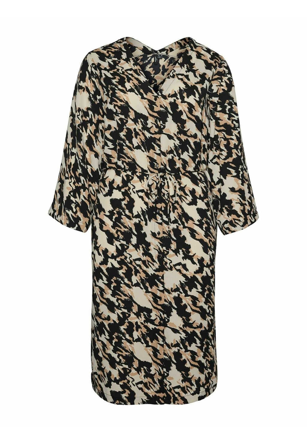 

Повседневное платье Vero Moda Curve, цвет oatmeal