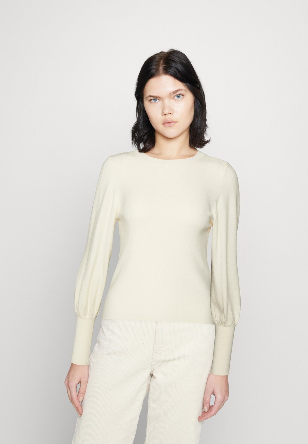 

Свитер Vero Moda Vmhollykarispuff Ls O-Neck Ga Boo, береза, Белый