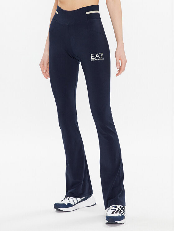 

Леггинсы узкого кроя Ea7 Emporio Armani, синий
